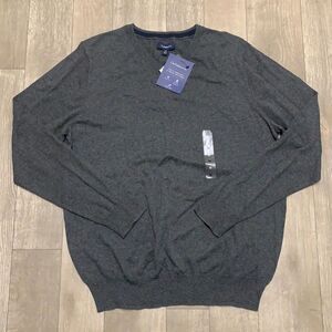 Mens NWT Croft & Barrow V-Neck Lightweight Sweater‎